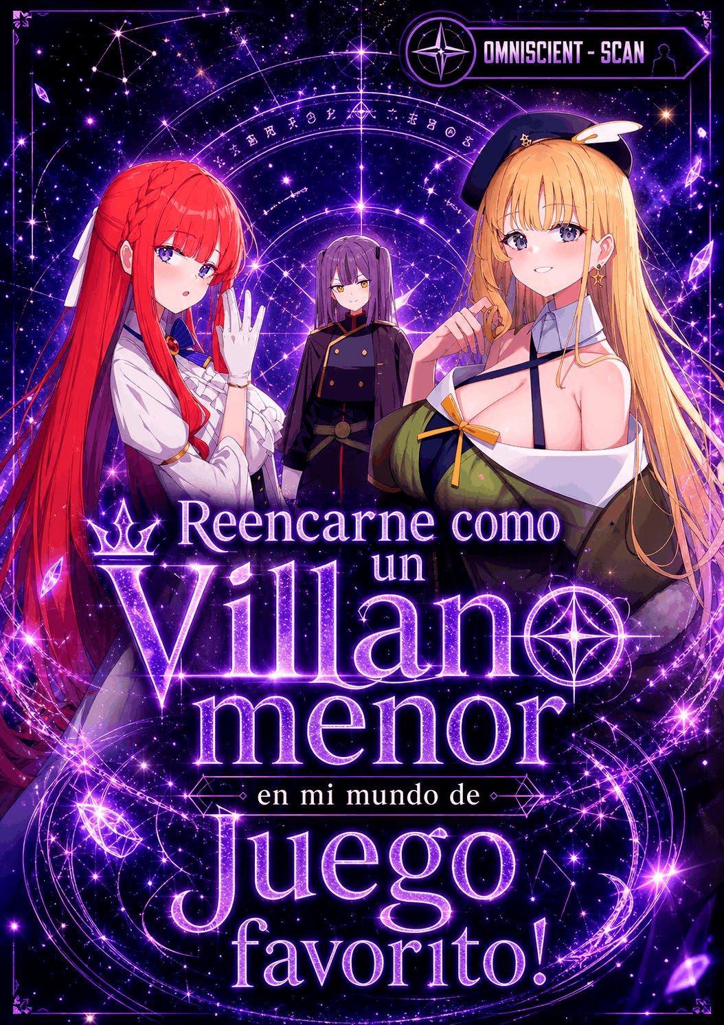 Portada de Reencarne como un villano menor en mi mundo de juego favorito!
